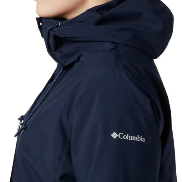 🆕Columbia Women's Here and There Interchange Jacket- Large- Dark Nocturnal-NWT - Picture 2 of 5